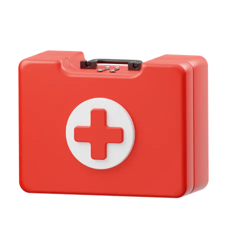 Emergency Medical Kit  3D Icon