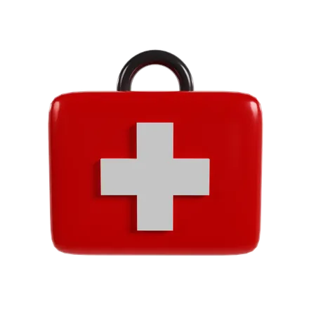 Emergency Medical Kit  3D Icon