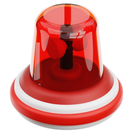 Emergency Siren  3D Icon