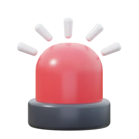 Emergency Siren  3D Icon