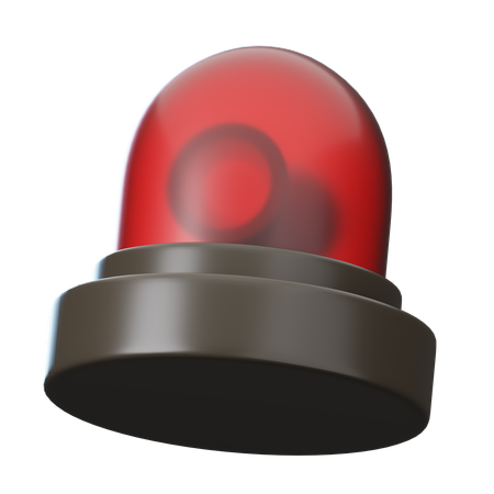 Emergency Siren  3D Icon