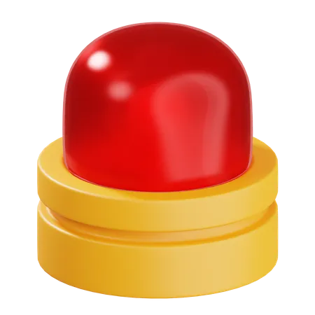 Emergency Siren  3D Icon