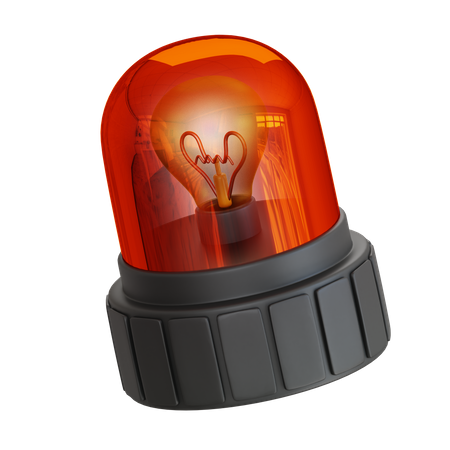 Emergency Siren  3D Icon