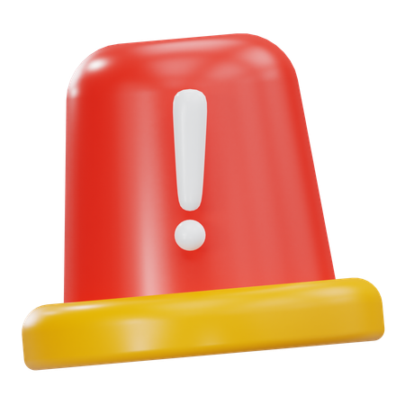 Emergency Siren  3D Icon