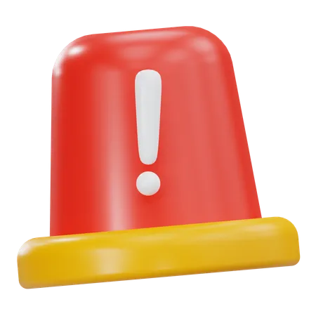 Emergency Siren  3D Icon