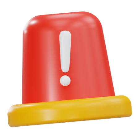 Emergency Siren  3D Icon