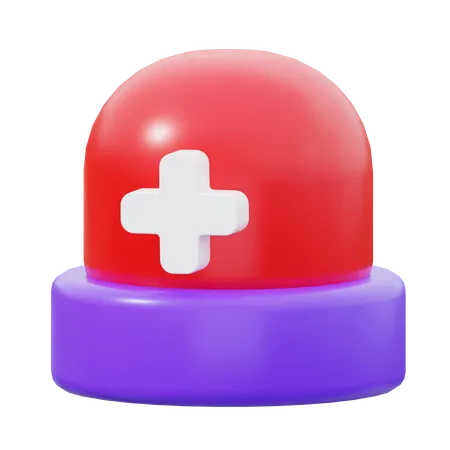緊急サイリン  3D Icon
