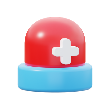 Emergency Sirine  3D Icon