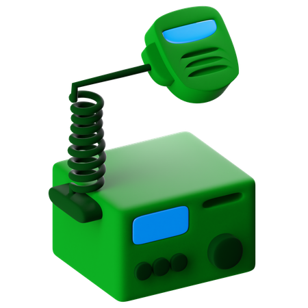 Émetteur-récepteur  3D Icon