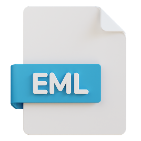 Eml File  3D Icon