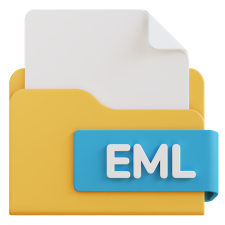 Eml File  3D Icon
