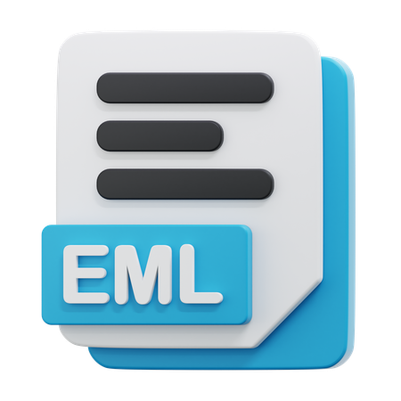 EML FILE  3D Icon