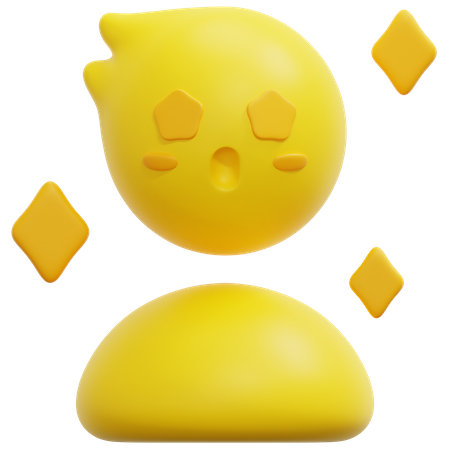 Entusiasmado  3D Icon