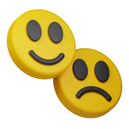 Emoções  3D Icon