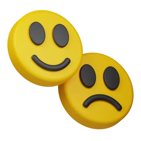 Emoções  3D Icon