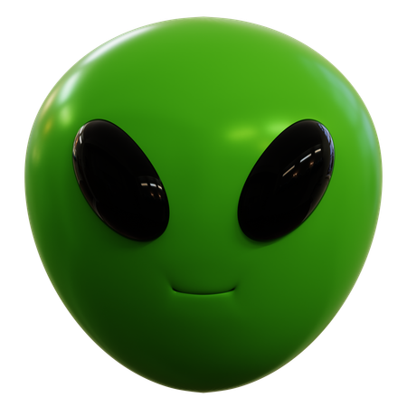 Emoji alienígena  3D Icon