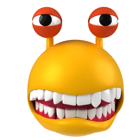 Emoji alienígena  3D Icon