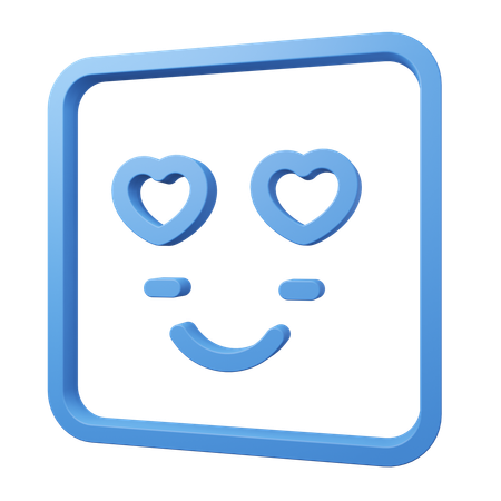 Amor emoji  3D Icon