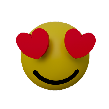 Emoji amoroso  3D Icon