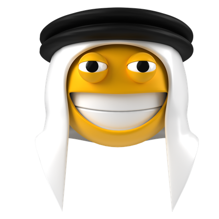Émoji arabe  3D Icon