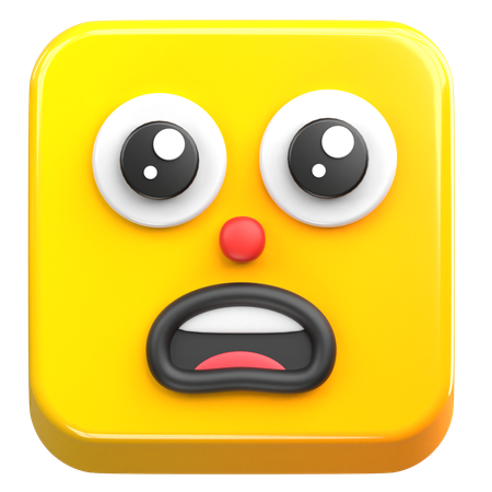 Emoji atordoado  3D Icon