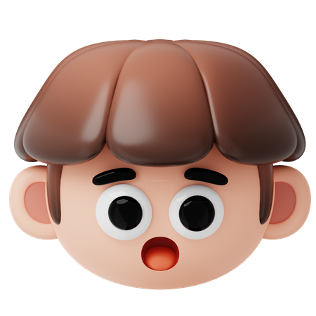 Emoji aturdido  3D Icon