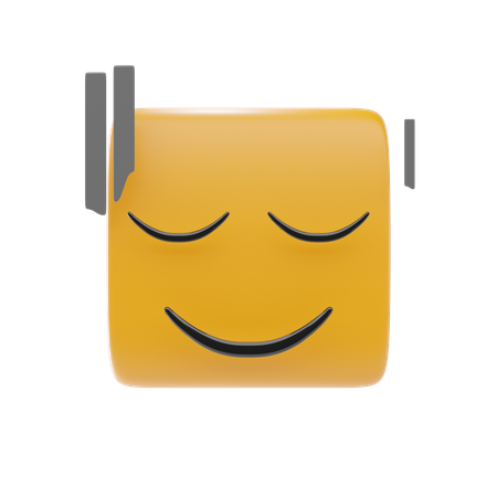 Emoji balançando a cabeça  3D Icon