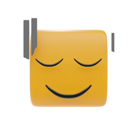 Emoji balançando a cabeça  3D Icon