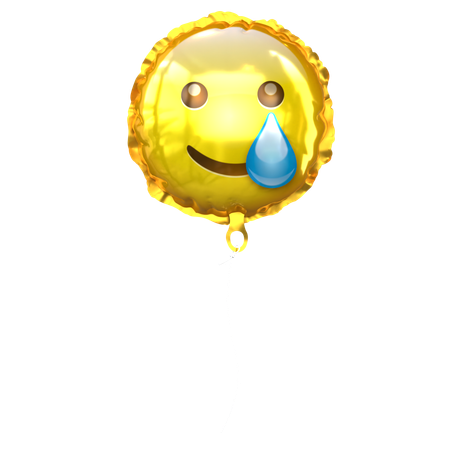 Balão emoji  3D Icon