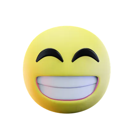 Emoji de cara cafona  3D Icon