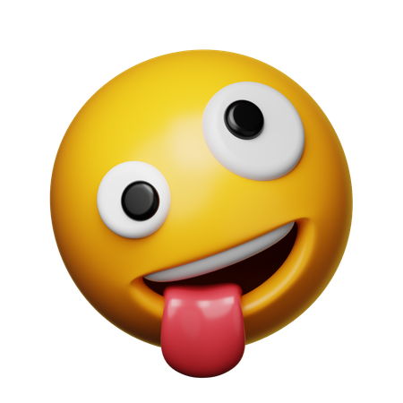 Emoji de cara engraçada  3D Icon