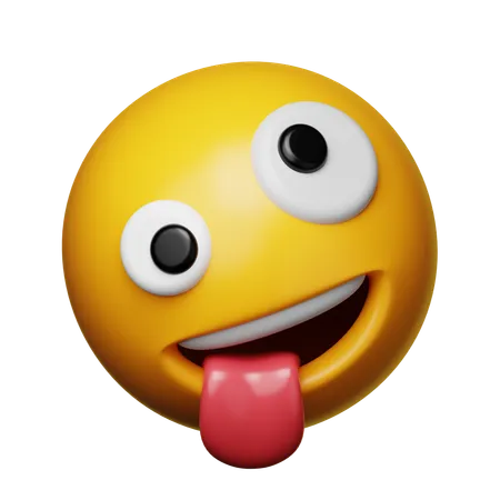 Emoji de cara engraçada  3D Icon