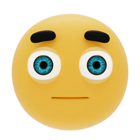 Emoji carrancudo  3D Icon