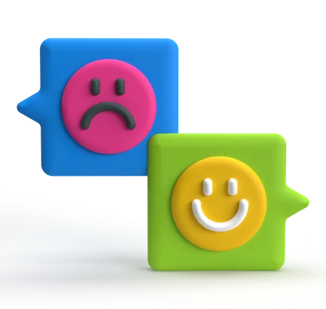 Emoji Chat  3D Icon