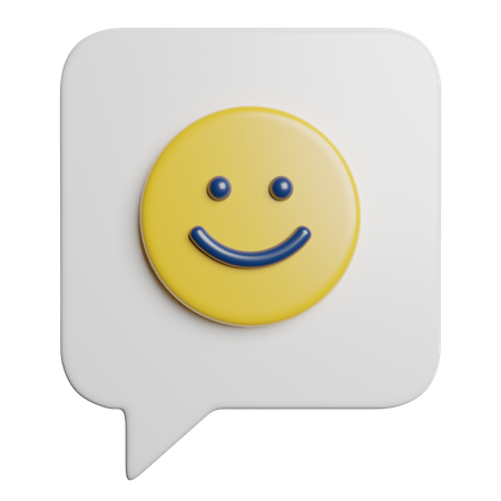 Emoji Chat  3D Icon