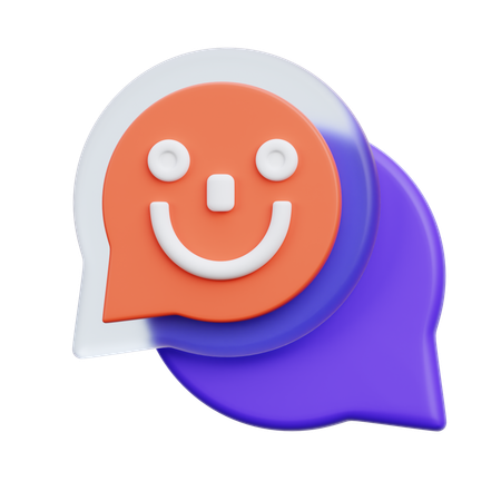 Emoji Chat  3D Icon