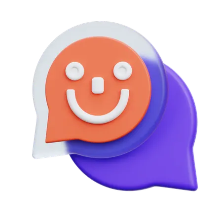 Emoji Chat  3D Icon
