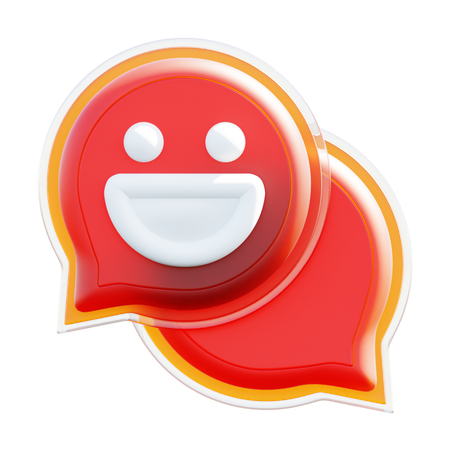 Emoji Chat  3D Icon