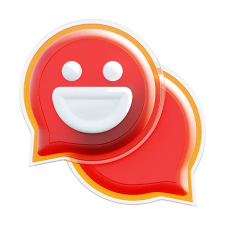 Emoji Chat  3D Icon