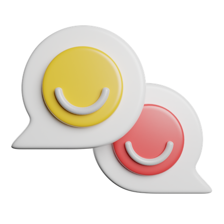 Emoji Chat  3D Icon