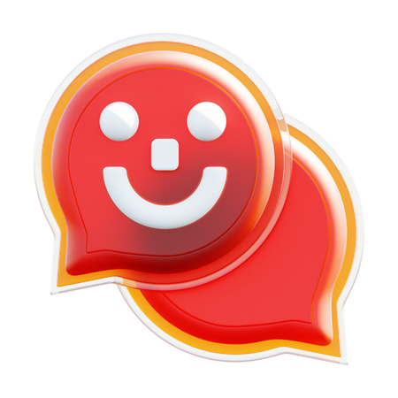 Emoji Chat  3D Icon