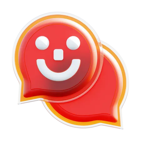 Emoji Chat  3D Icon
