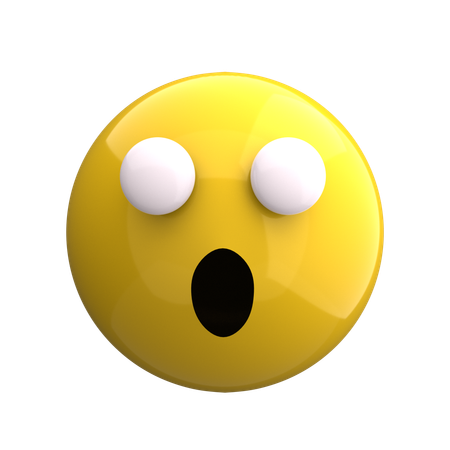 Emoji chocado  3D Icon