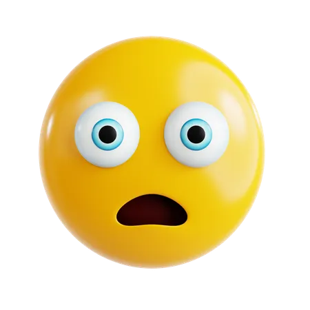 Emoji chocado  3D Icon