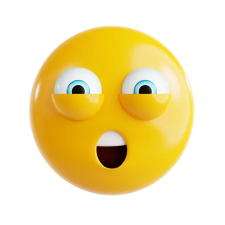 Emoji chocado  3D Icon