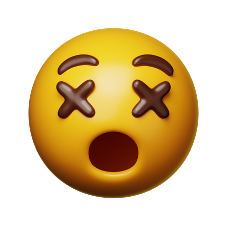 Emoji chocado  3D Icon