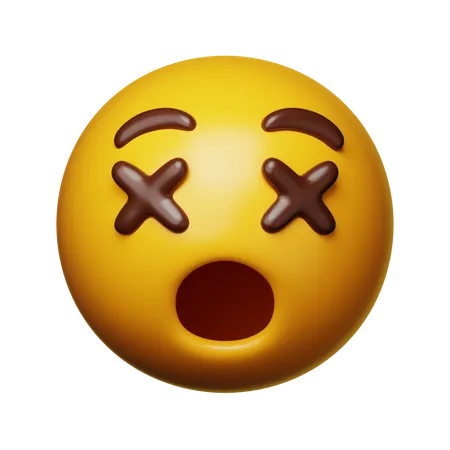 Emoji chocado  3D Icon