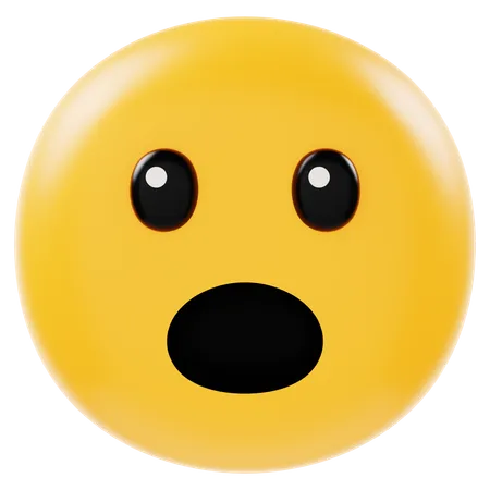 Emoji chocante  3D Icon