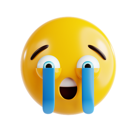 Emoji chorando  3D Icon