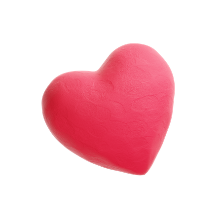 Emoji coeur  3D Icon